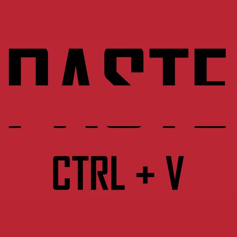 Paste Ctrl V - Father Son Shirt