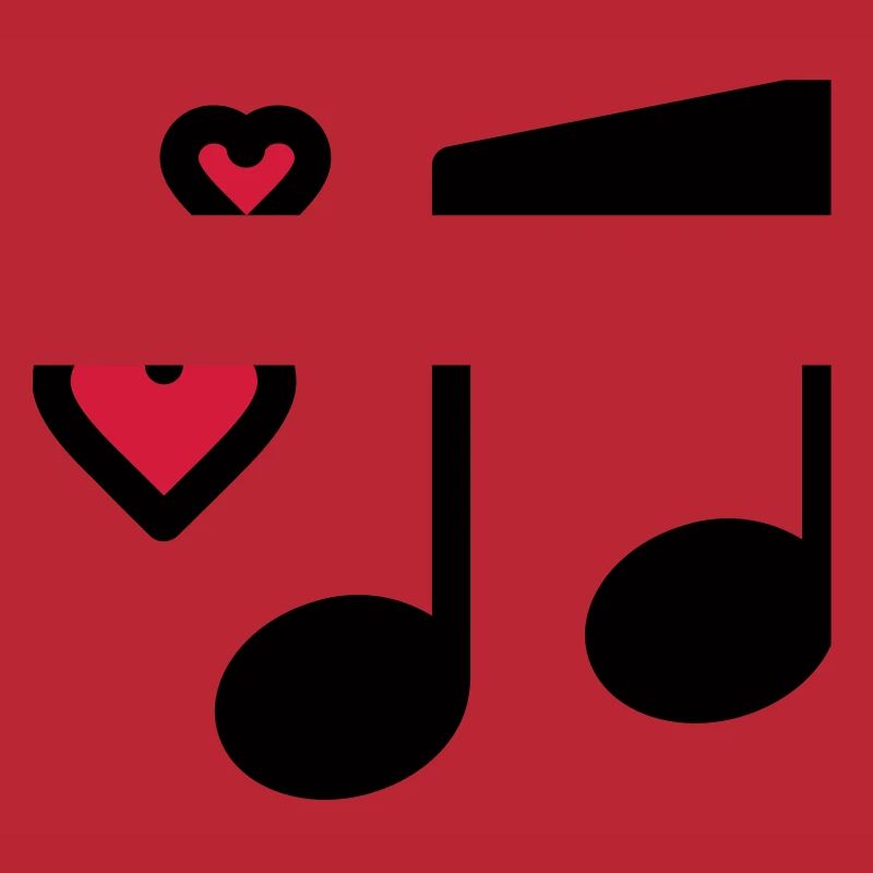 Note de musique romantique