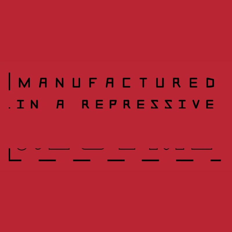 Manufactured is a repressive regime