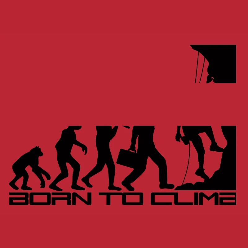 born to climb evolution evolution born steep