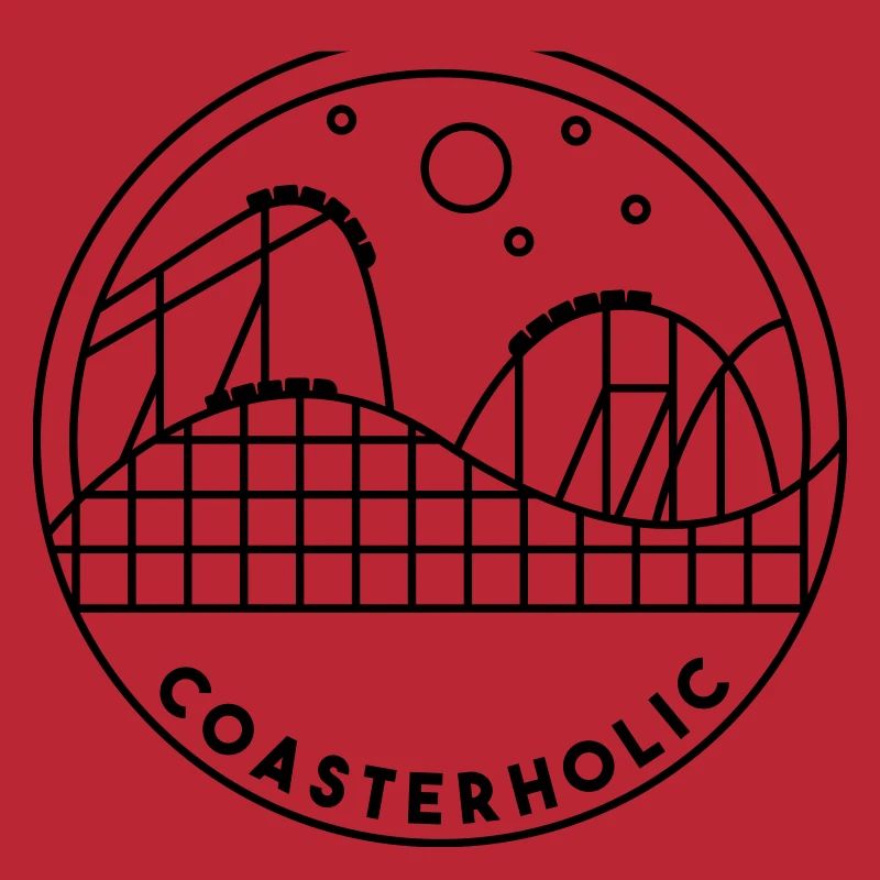 Coasterholic Achterbahn Freizeitpark Design