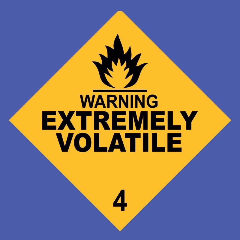 warning extremely volatile square II 2c