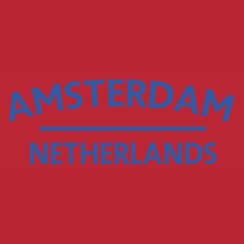 Amsterdam – Netherlands Textdesign