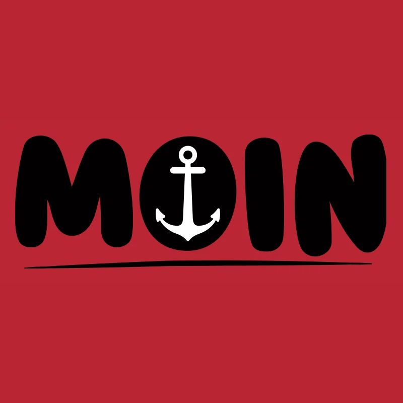 Moin mit Anker