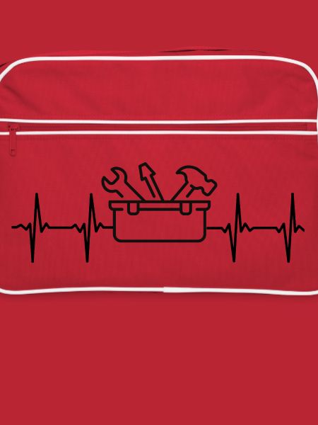 Handwerker EKG Herzschlag