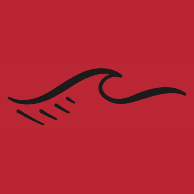 Abstract Geometric Wave Pattern