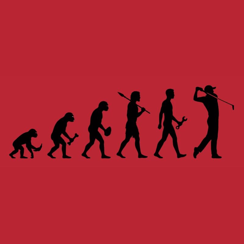 Evolution Golfspieler Golf