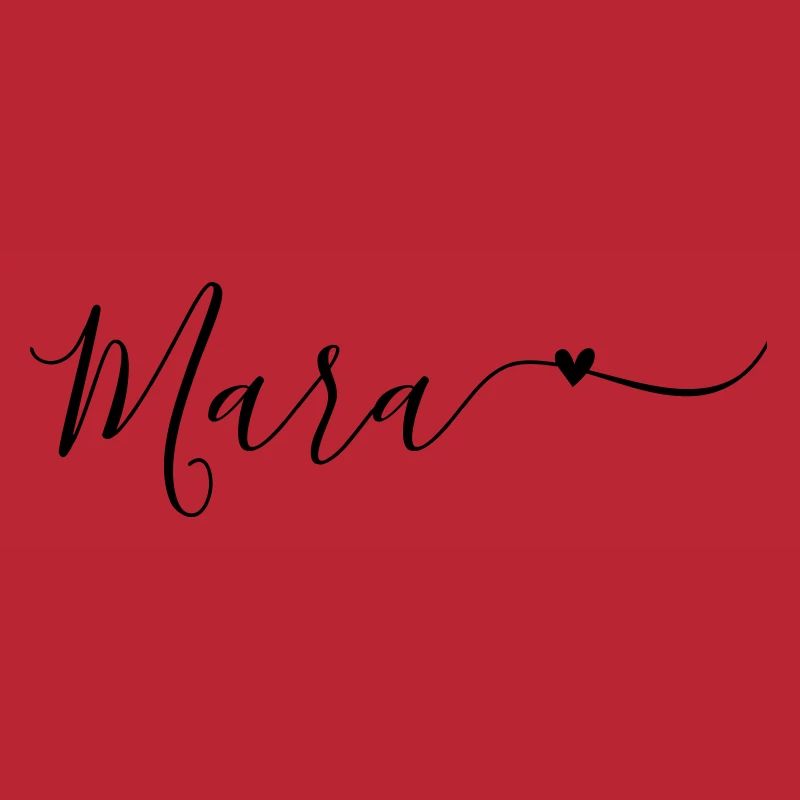 Prénom Mara Prénom décoratif
