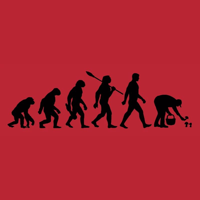Evolution Mushroom Pickers, Mushroom Picking