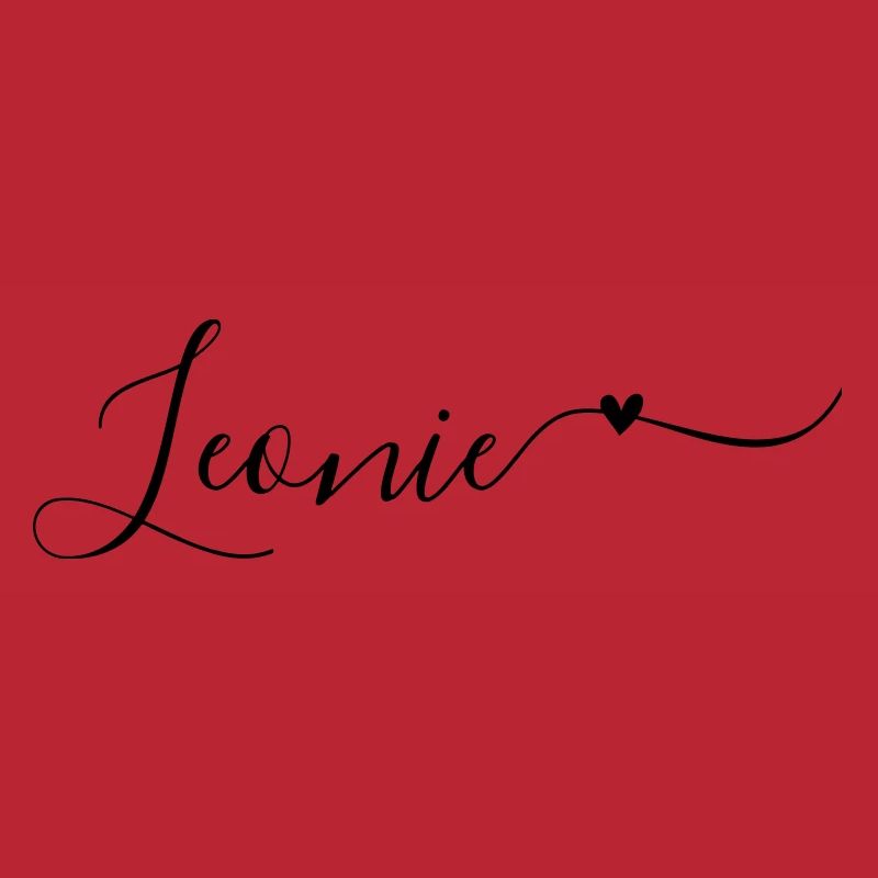 Leonie Last name First name Decorative