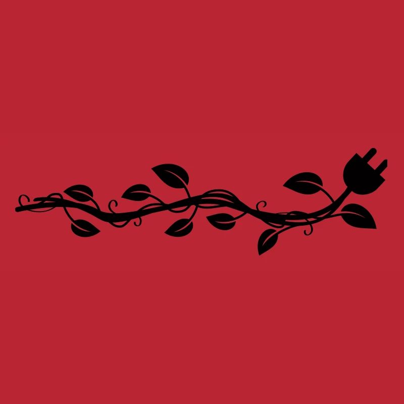 Garland leaves, which ends in a plug.