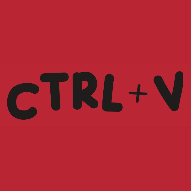 CTRL+V Paste -Gift for IT and Twins