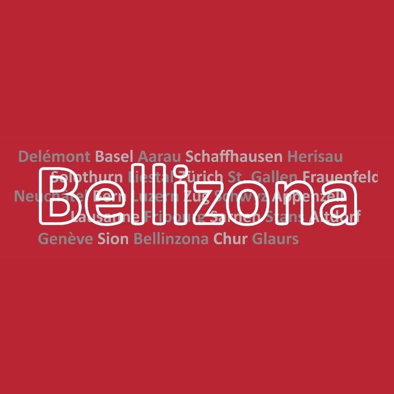 Schweizer Städte Bellizona