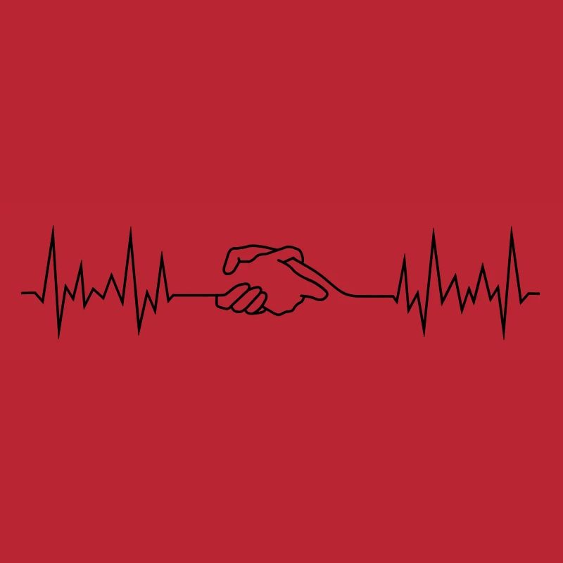 wave peace handshake