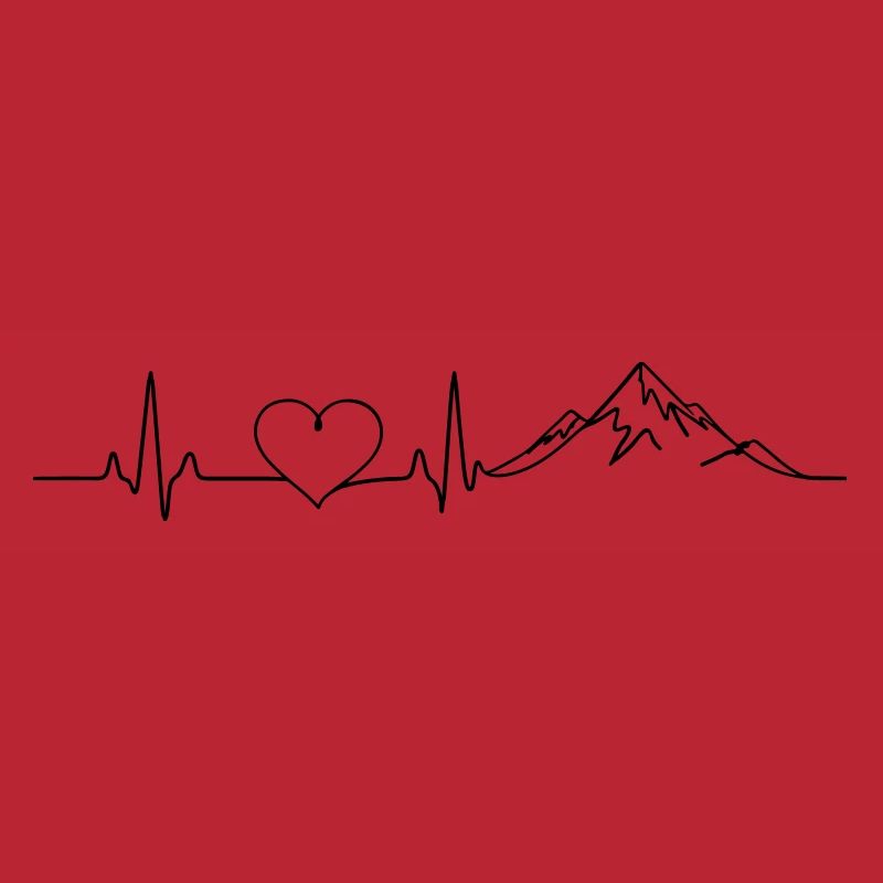 Berge Puls Herz