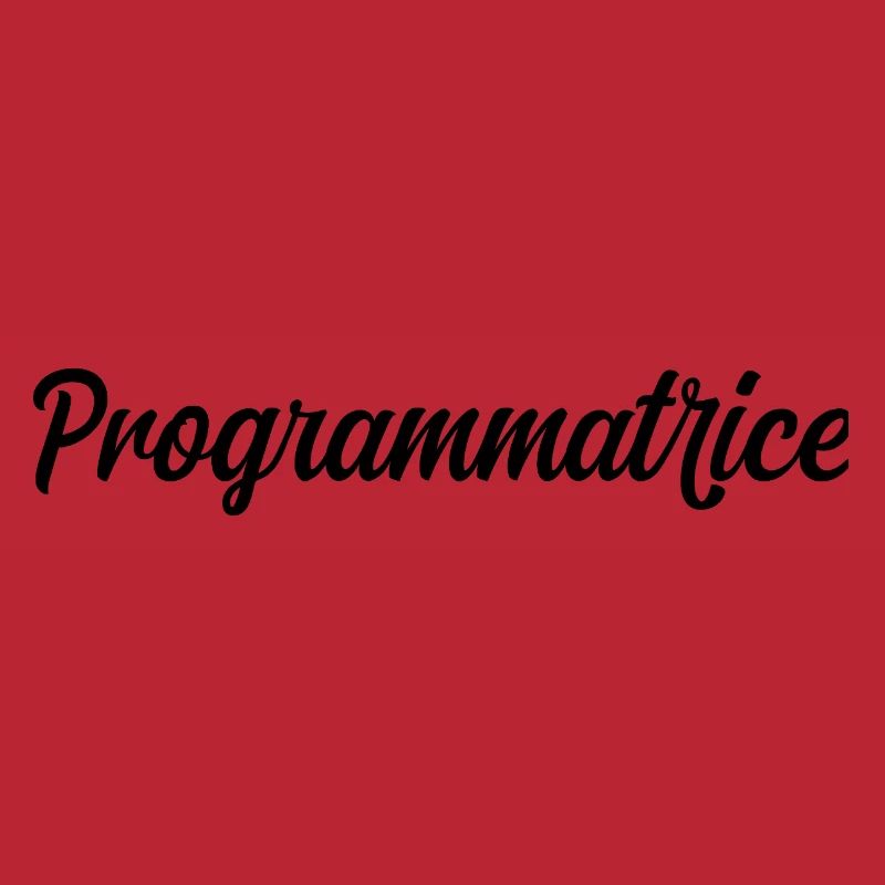 Programmatrice Informatique Code Développeuse Web