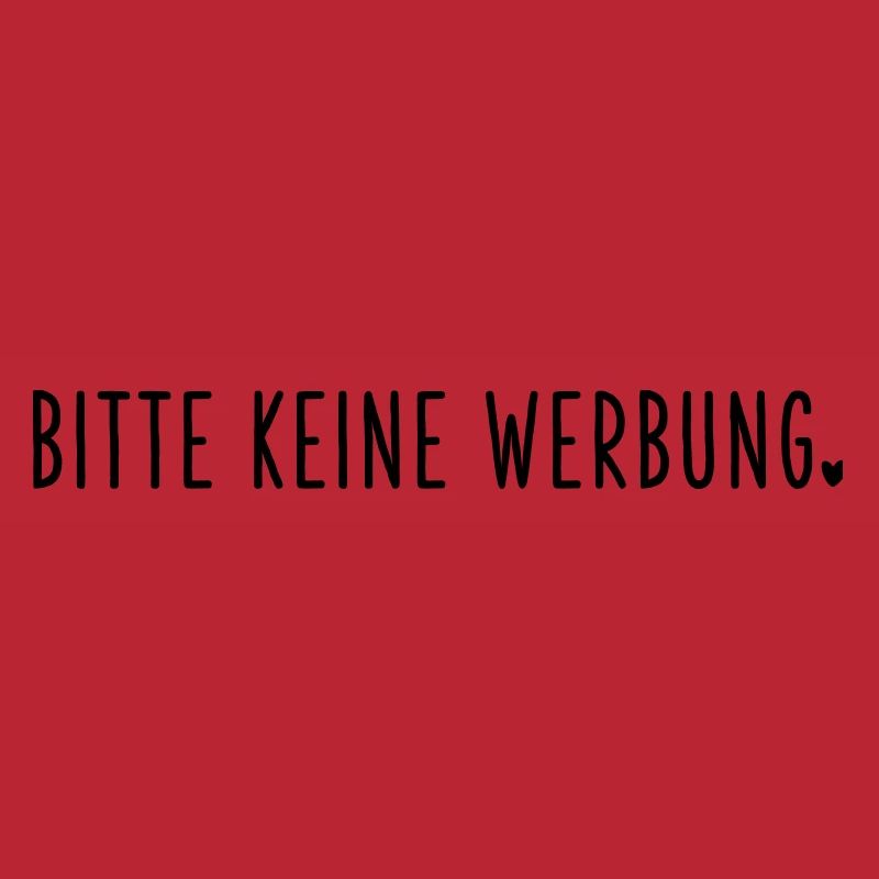 Bitte keine Werbung