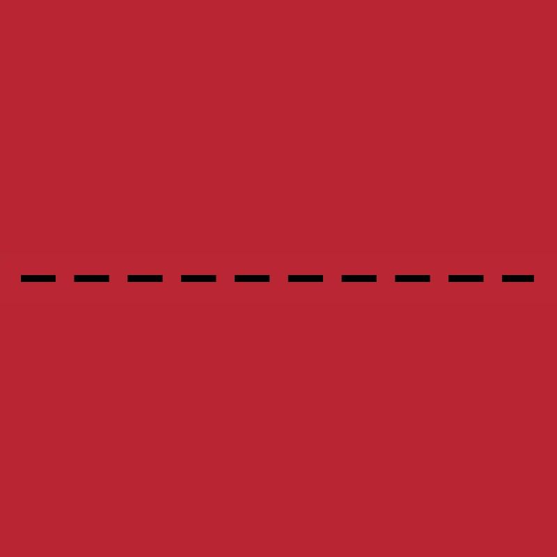 Line dashed symbol stroke