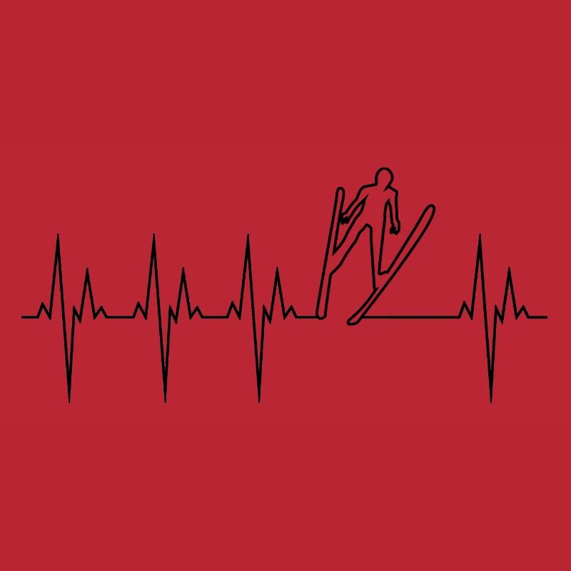 Ski Jumping Electrocardiogram ECG Ski Jumping
