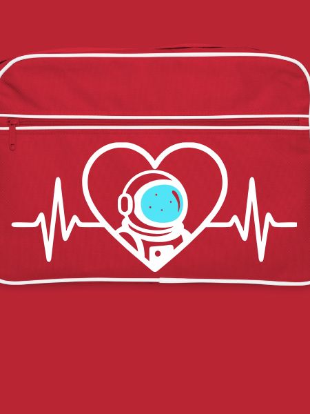 Astronaut Heart Cosmos Space Helmet