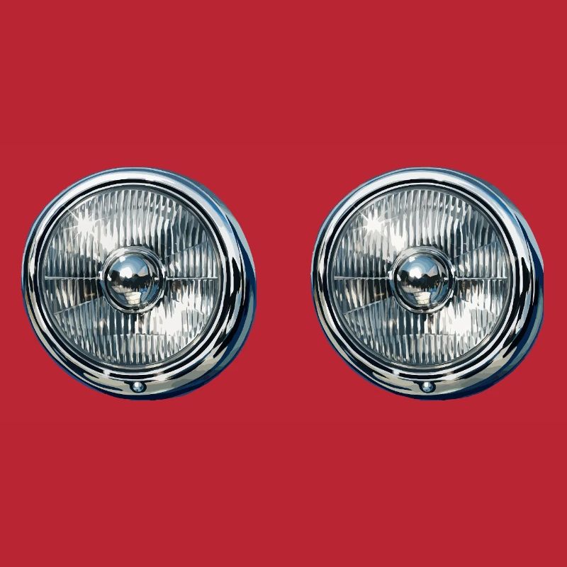 Double Headlight Reflections