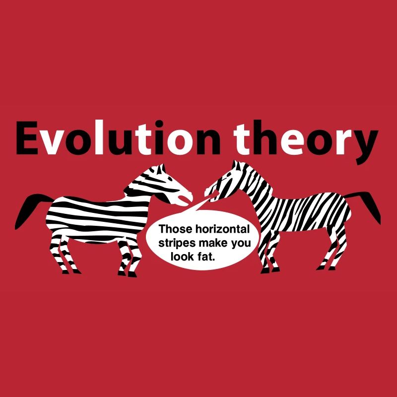 Evolution theory zebras