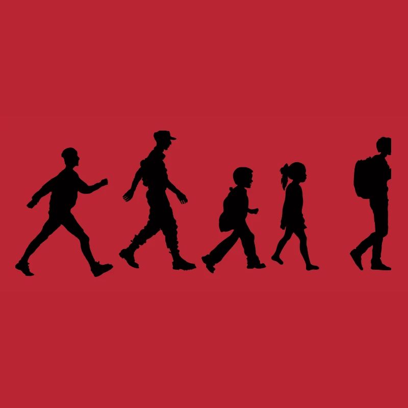 Walking group logovan walking group club