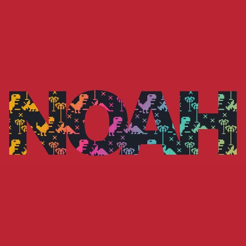 Noah - Beautiful boy name with cool dinosaurs