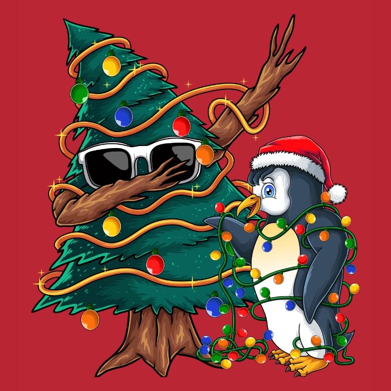 Dapping Christmas Tree -Dapping Christmas Sweater