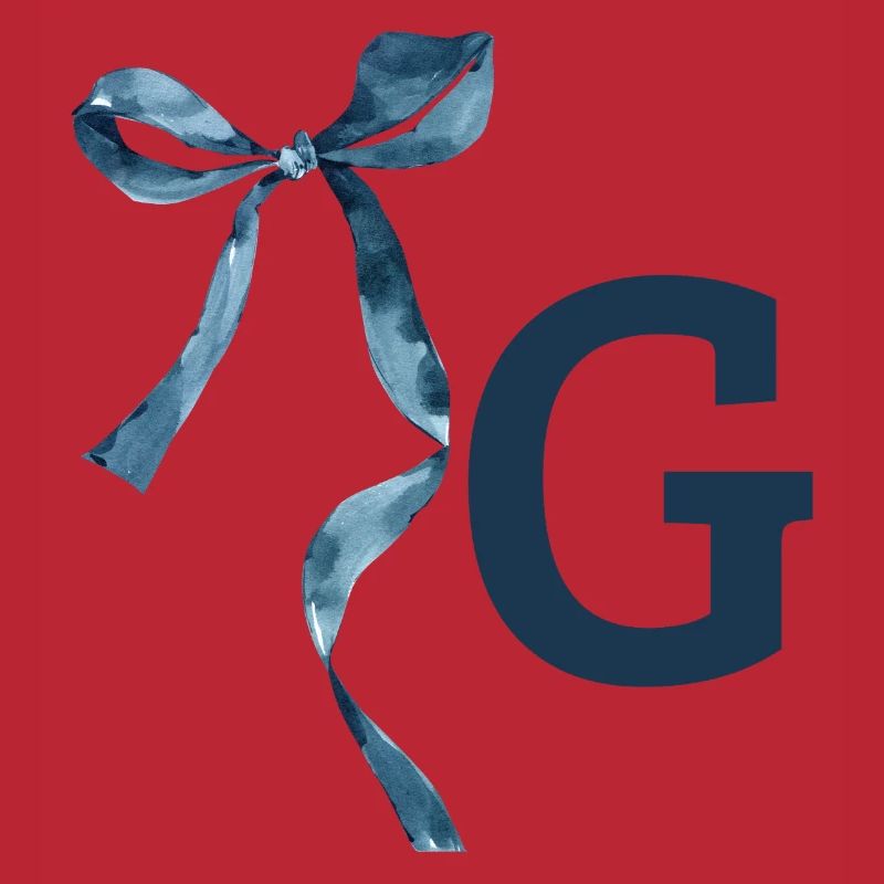 Monogramm g Geschenkidee