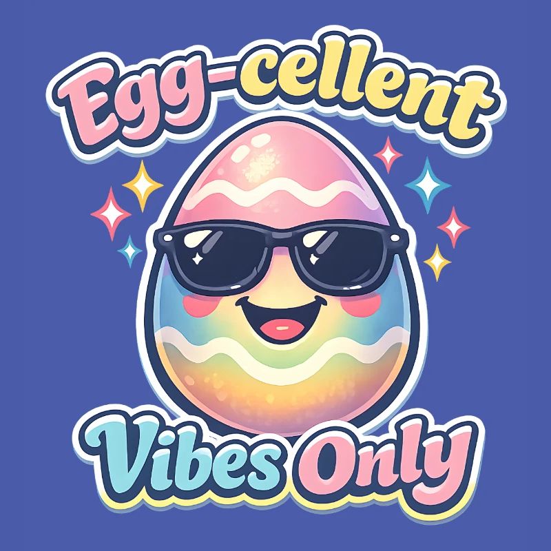 Egg Cellent Vibes Only Easter Easter Egg