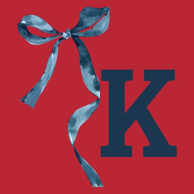 Monogram k gift idea
