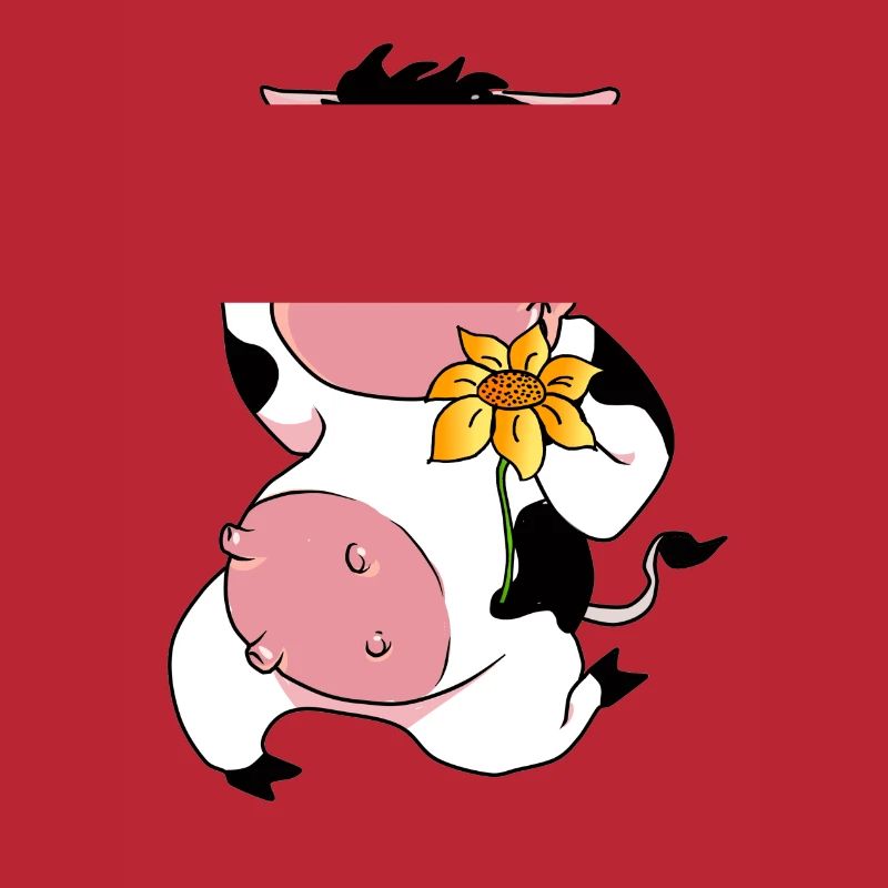 cow, flower, cows, beef, cattle, beef cattle