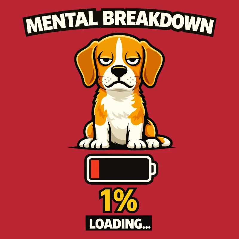 Mental Breakdown Beagle Loading