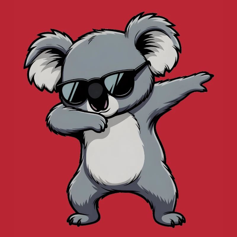 Dabbing Koala