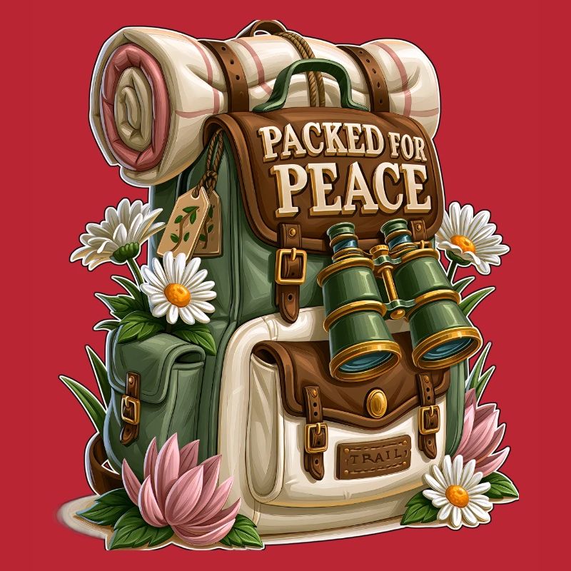 Packed for Peace Hiking Backpack