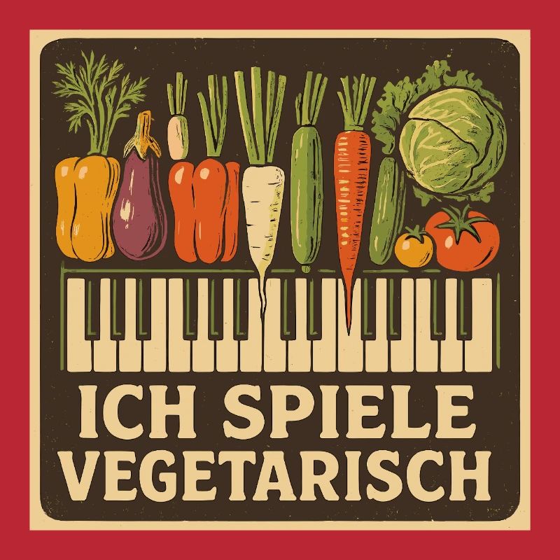Piano ich spiele vegetarisch