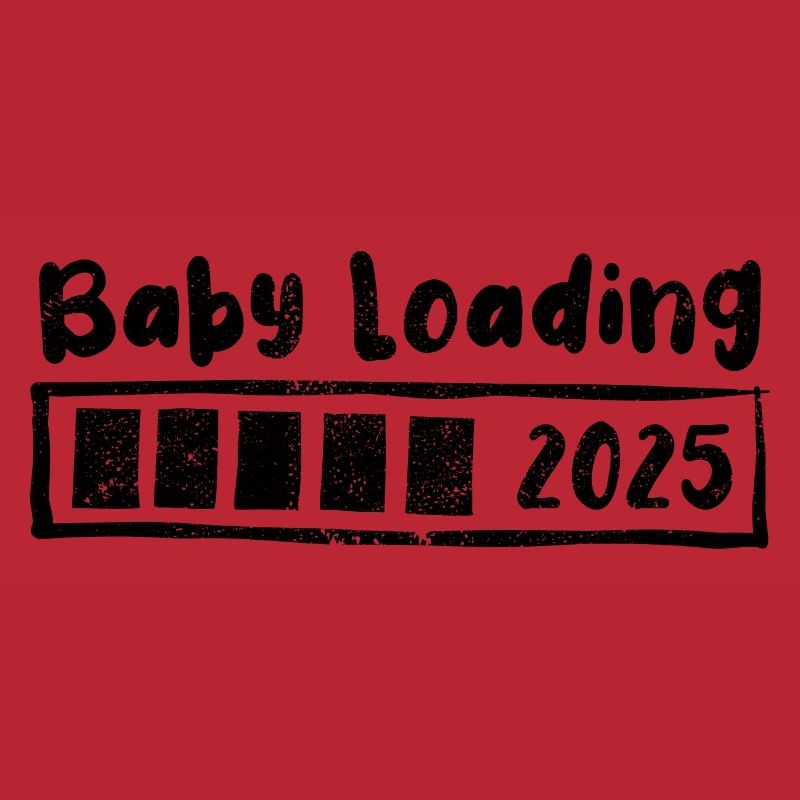 Bébé 2025 loading - Grossesse - Cadeau