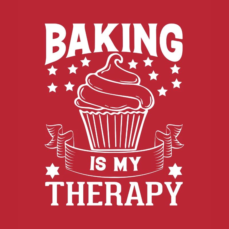 Baking Is My Therapy funny, Baking, Cooking