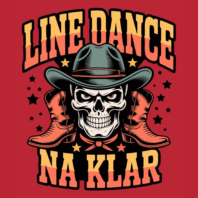 Line Dance Schädel Rodeo