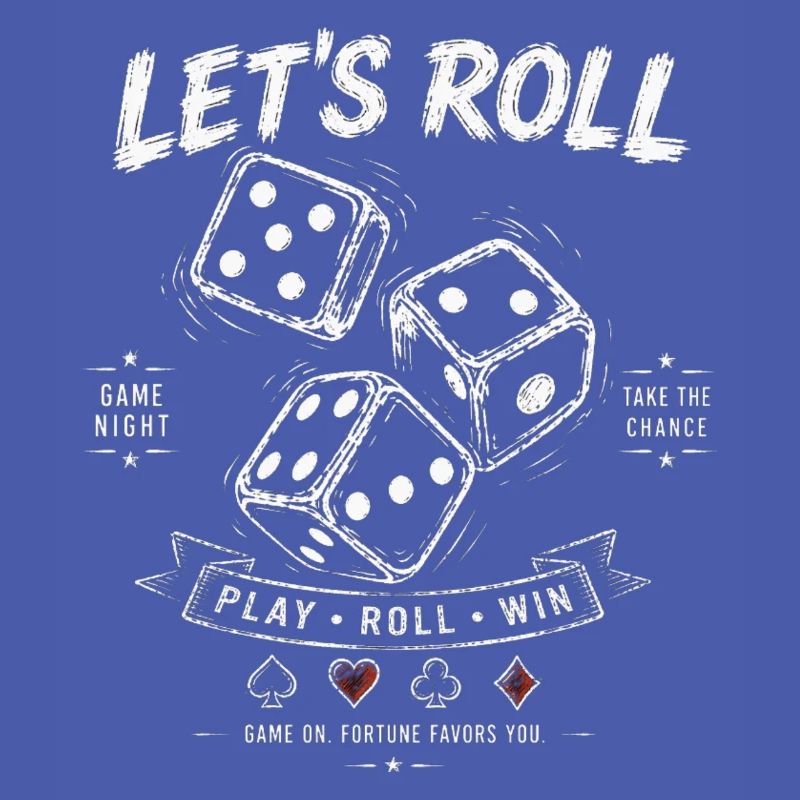Let's Roll Dice – Spieleabend Geschenkidee