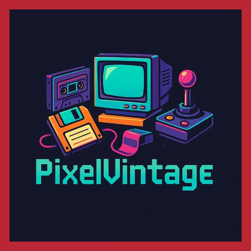 Retro Computer and Pixel Console