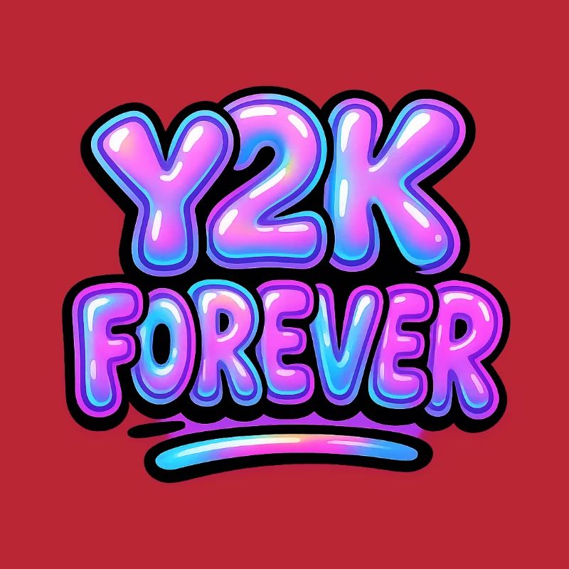 Y2K Forever Neon Design