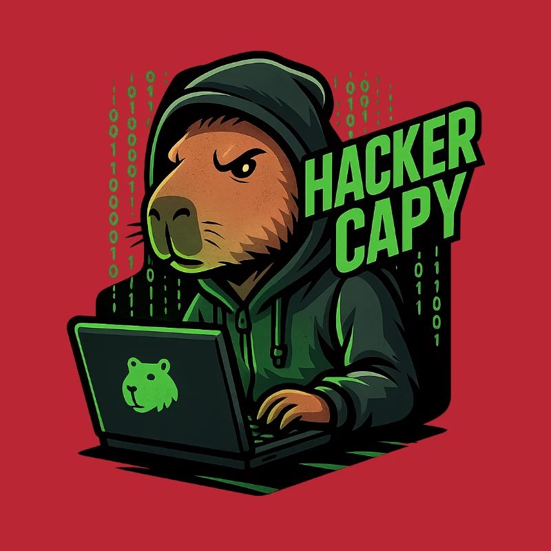 Hacker Capy – Cyber Capybara Tech
