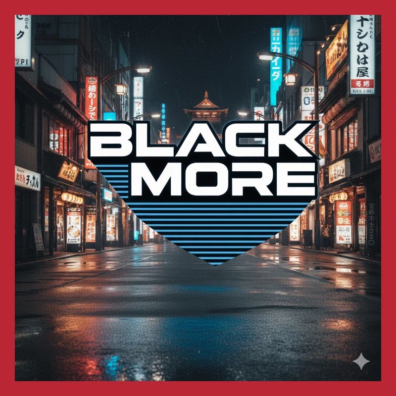 Noir Plus Néon Conception de la Nuit