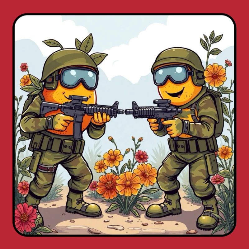 Blütenkampf Duo