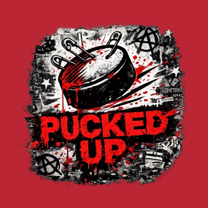 Punk graffitier déformé