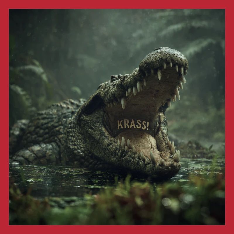 KRASS! Das wilde Krokodil