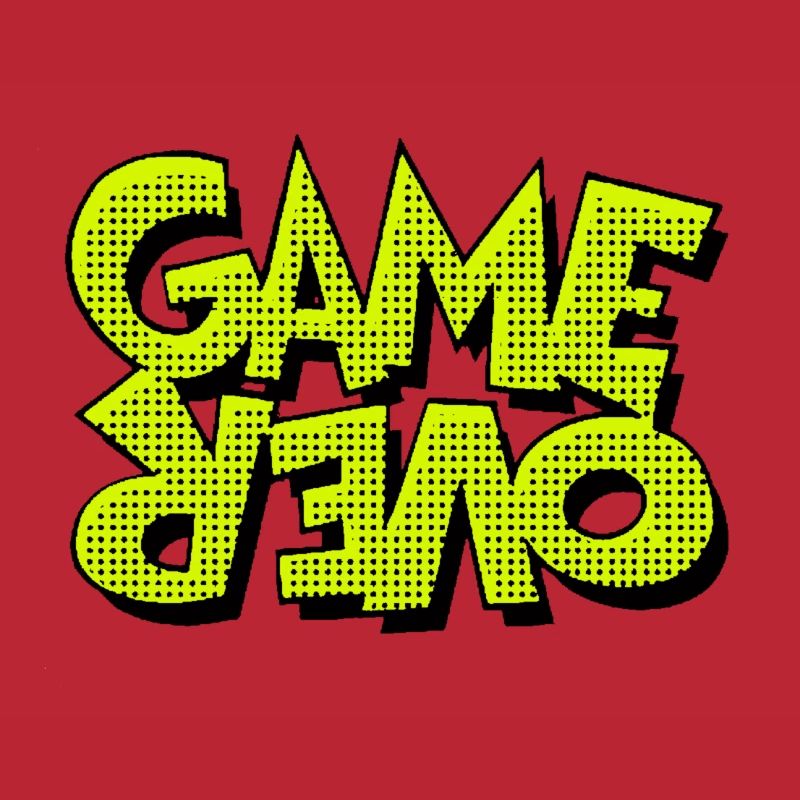 Game Over Retro-Pixel-Design