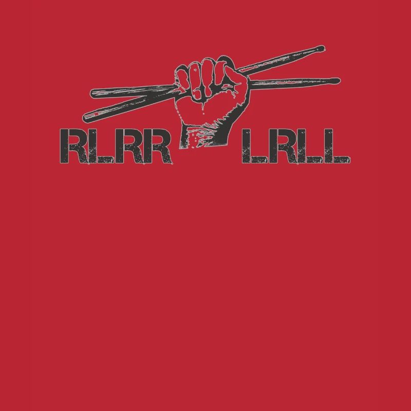 Drums Drummer Schlagzeuger - Single Paradiddle